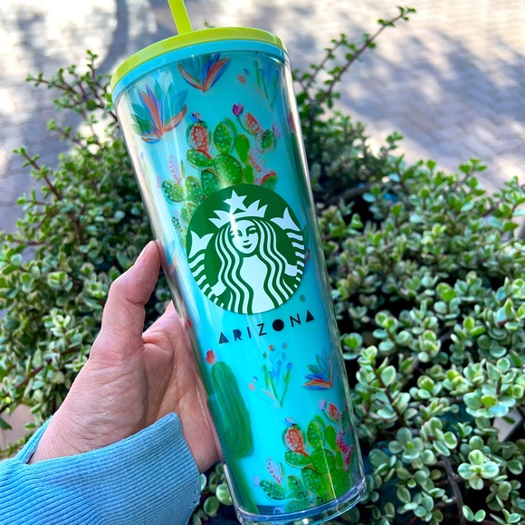 Starbucks ARIZONA Cactus tumbler. NWT